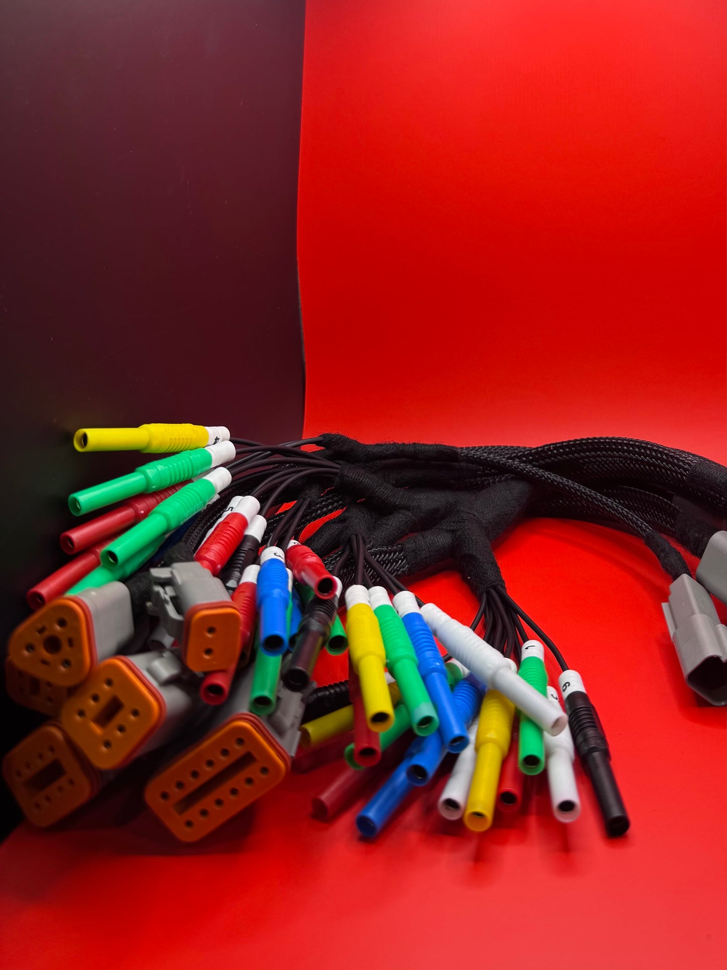 Deustch DT style connector in line breakout harness