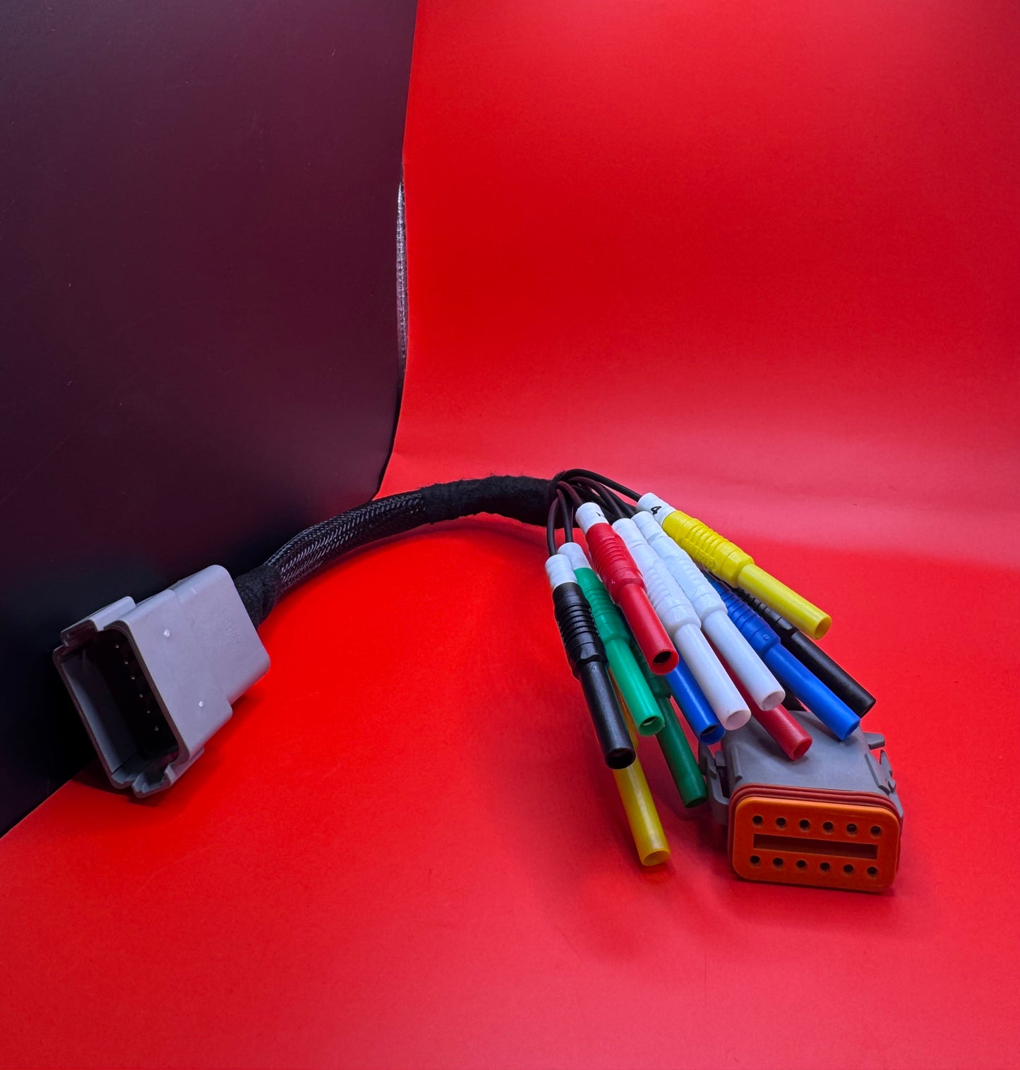 Deustch DT style connector in line breakout harness