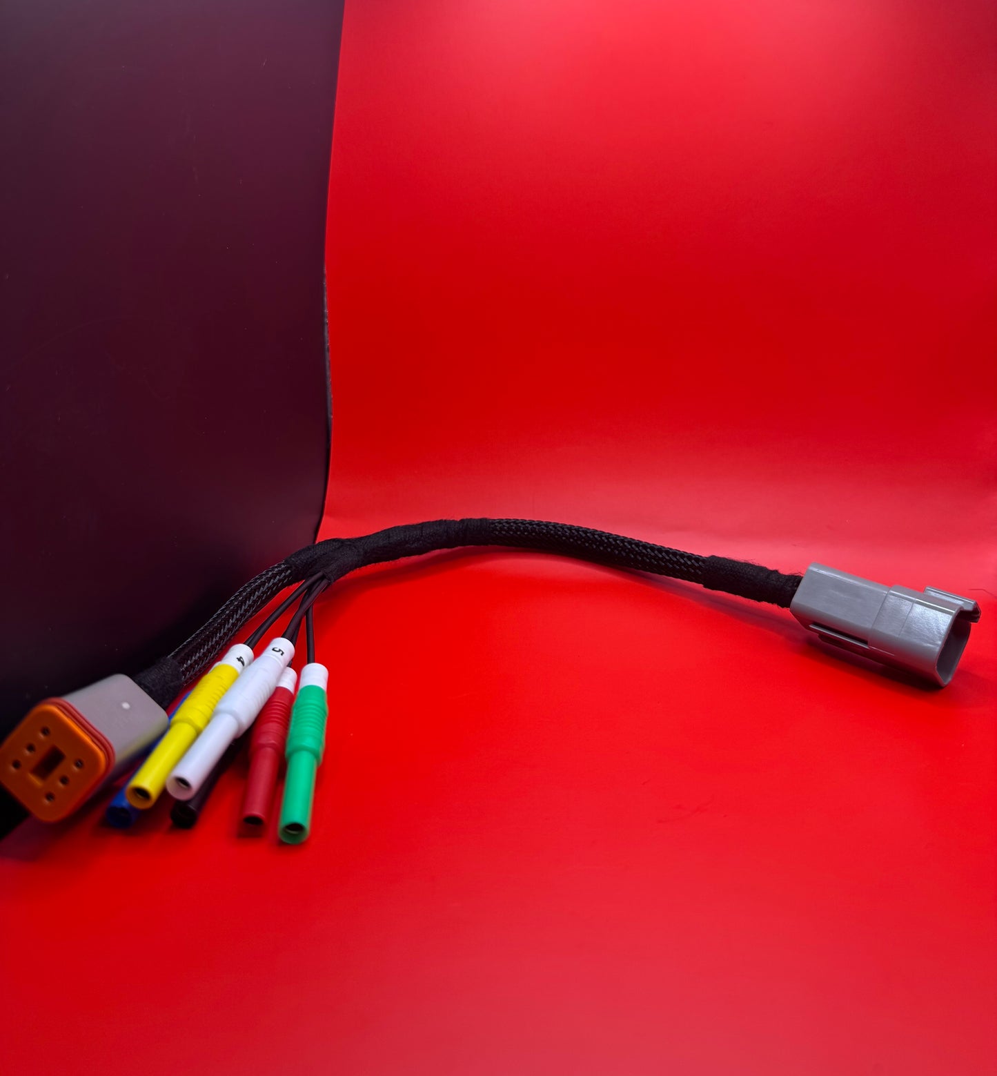 Deustch DT style connector in line breakout harness