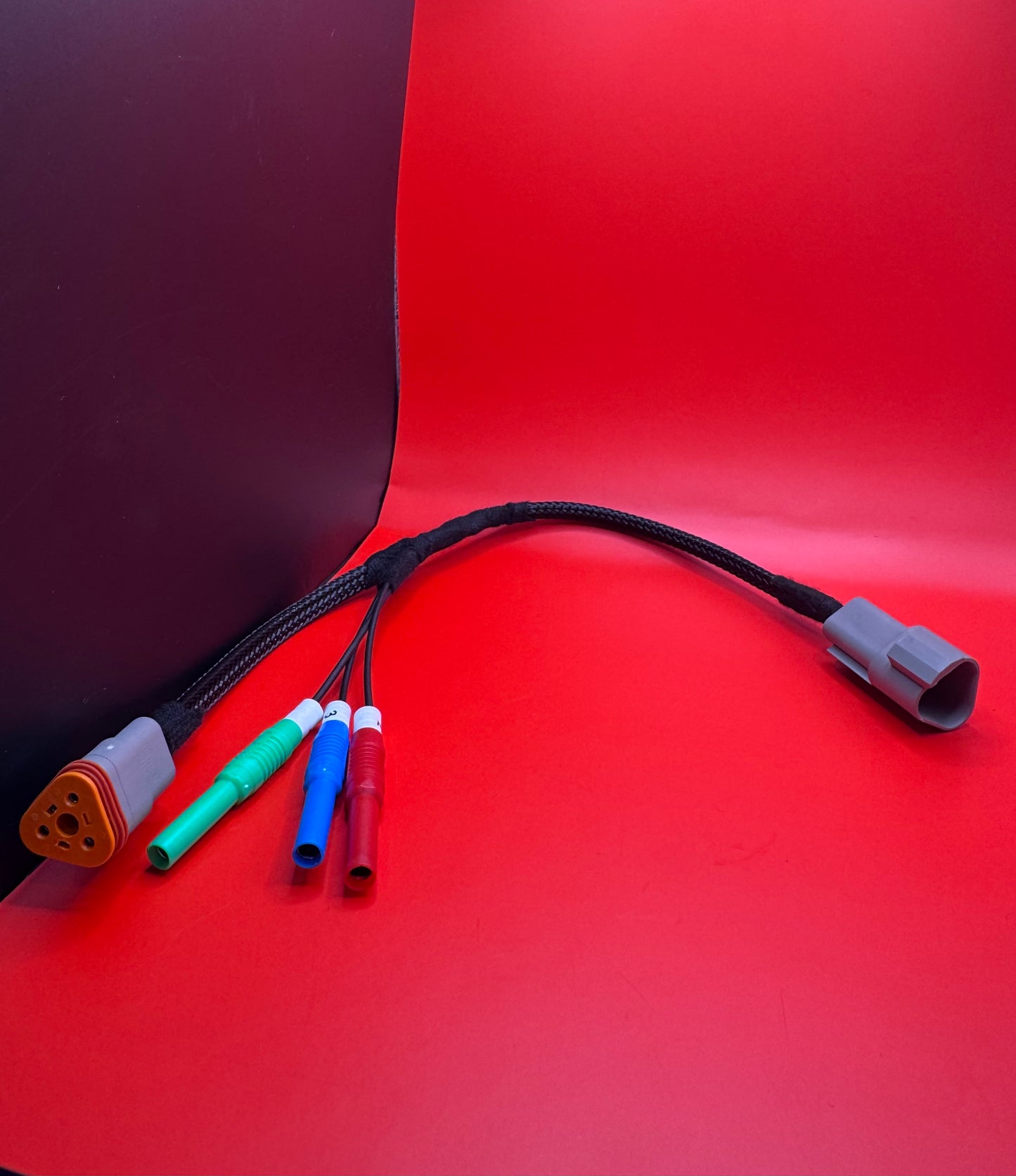 Deustch DT style connector in line breakout harness